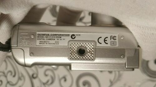 Olympus Camedia C310 Zoom 3.2MP CCD Sensor Compact Digital Camera Silver Digicam - Picture 13 of 24