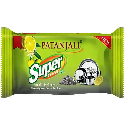 Patanjali Super Geschirrspülbar, 125 grm Packung mit 10 Stück schneller Versand - Bild 1 von 3