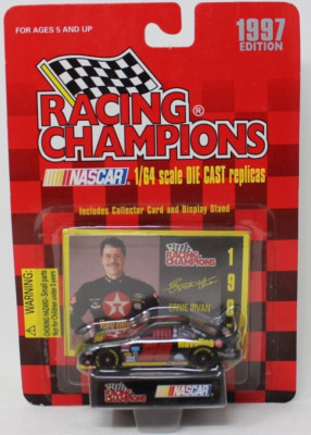 RACING CHAMPIONS 1/64 NASCAR #28 HAVOLINE ERNIE IRVAN MIT DISPLAYSTAND 97
