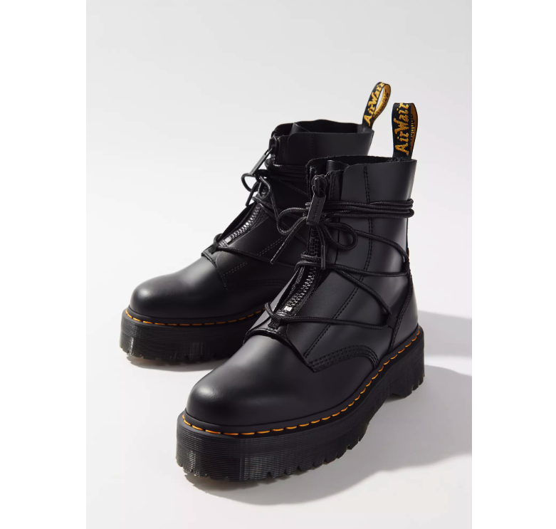 ⭐️未使用級⭐️ Dr.Martens JARRICK II　レザーブーツ　UK7 Jarrick II Laced Leather Platform Boots in Black | Dr. Martens