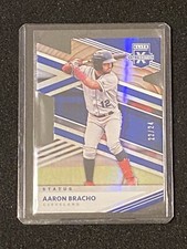 Aaron Bracho 2020 Elite Extra Edition Blue Status Die Cut Prospect /24 Guardians