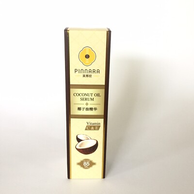 Pinnara Coconut Oil Organic Serum 100% Vitamin C&E For Skin Hair Nail 85ml