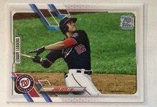2021 topps series 1 Juan Soto base league leader #225 washington Nationals  🥎