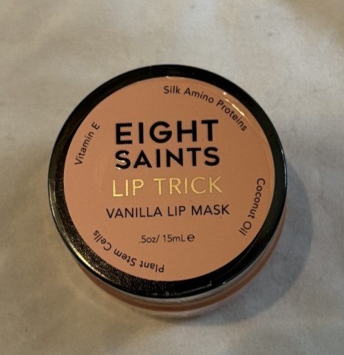 Eight Saints Lip Trick Vanilla Lip Mask, Natural and Organic Lip Gloss Treatment