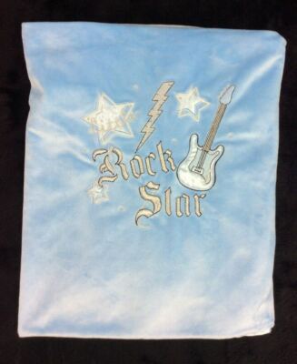 Baby Boy Blankets Guitar Tiddliwinks Rock Star Blue Baby Blanket