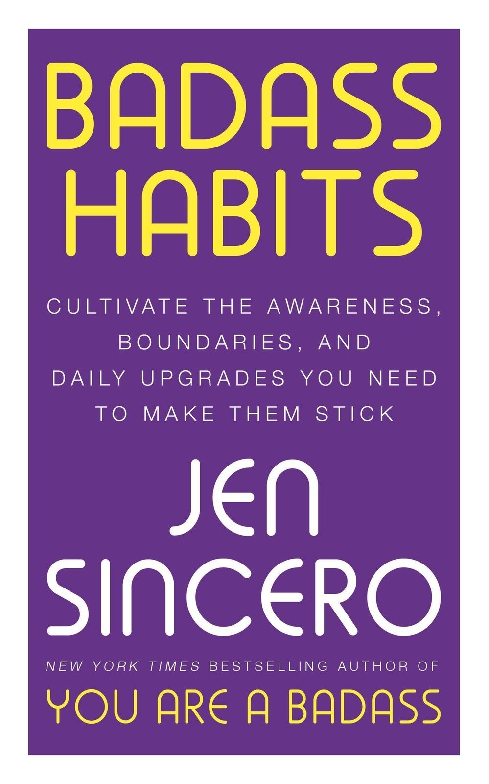 Thumbnail - Jen Sincero | Badass Habits | Taschenbuch | Englisch (2020) | 256 S.