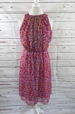 T Tahari Women's A-Line Dress Sleeveless  Floral  Size 4 NWT 