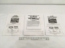 Mighty Mule 502 Installation Manual + Vehicle Sensor Manual + Exit Wand Manual