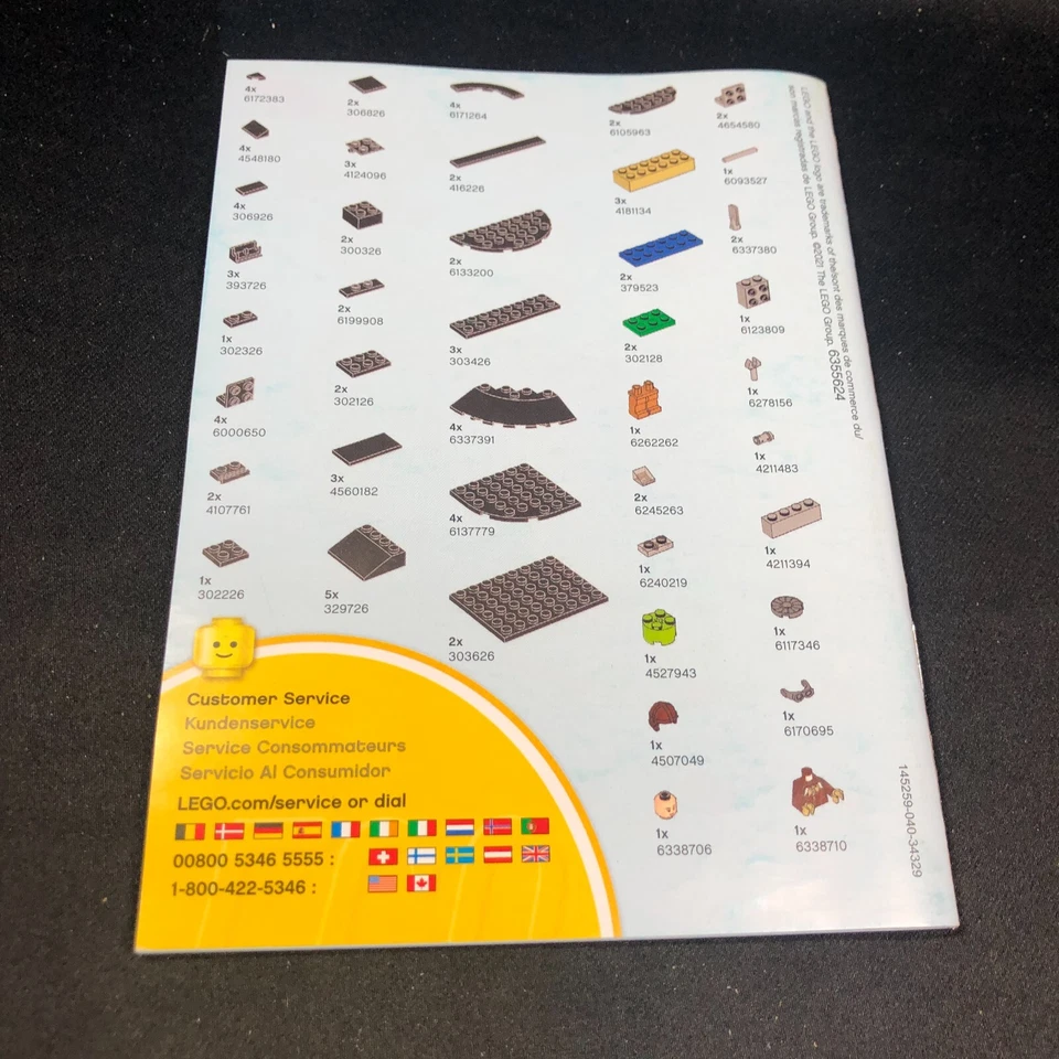 LEGO Instruction Booklet - 40450 Red Plane - Image 2 of 3