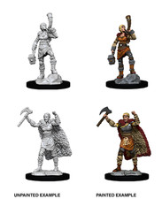 HUMAN FEMALE BARBARIAN D D Nolzur's Marvelous Miniatures Wizkids WZK90056