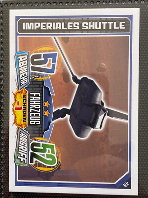 Star Wars Rebel Attax Sammelkarten Serie 1 Karte 48 Imperiales Shuttle
