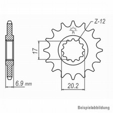 Pignone anteriore 11 denti Peugeot XP6 50 Super Motard 2008-2011