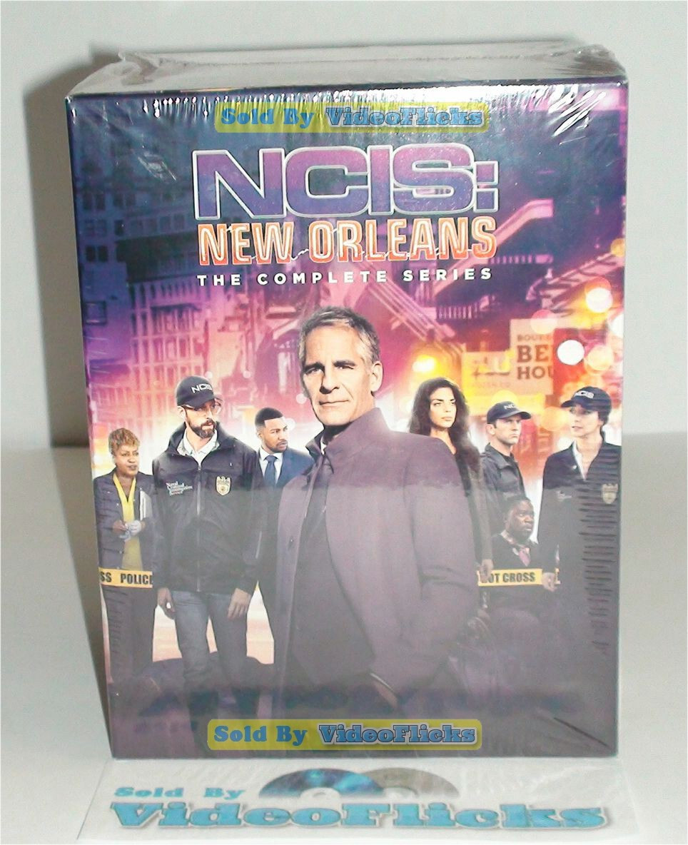 NCIS New Orleans Complete Series Seasons 1-7 DVD 39-Disc Box Set