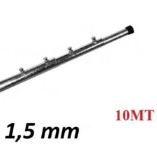 PALO TELESCOPICO 2X5 RINFORZATO 1,5MM METRI ZINCATO A FUOCO