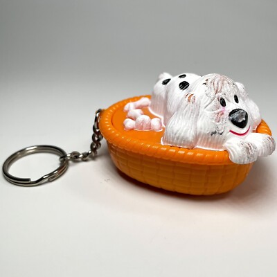 1997 MGA Entertainment VR Creatures - Puppy Virtual Pet Keychain USED
