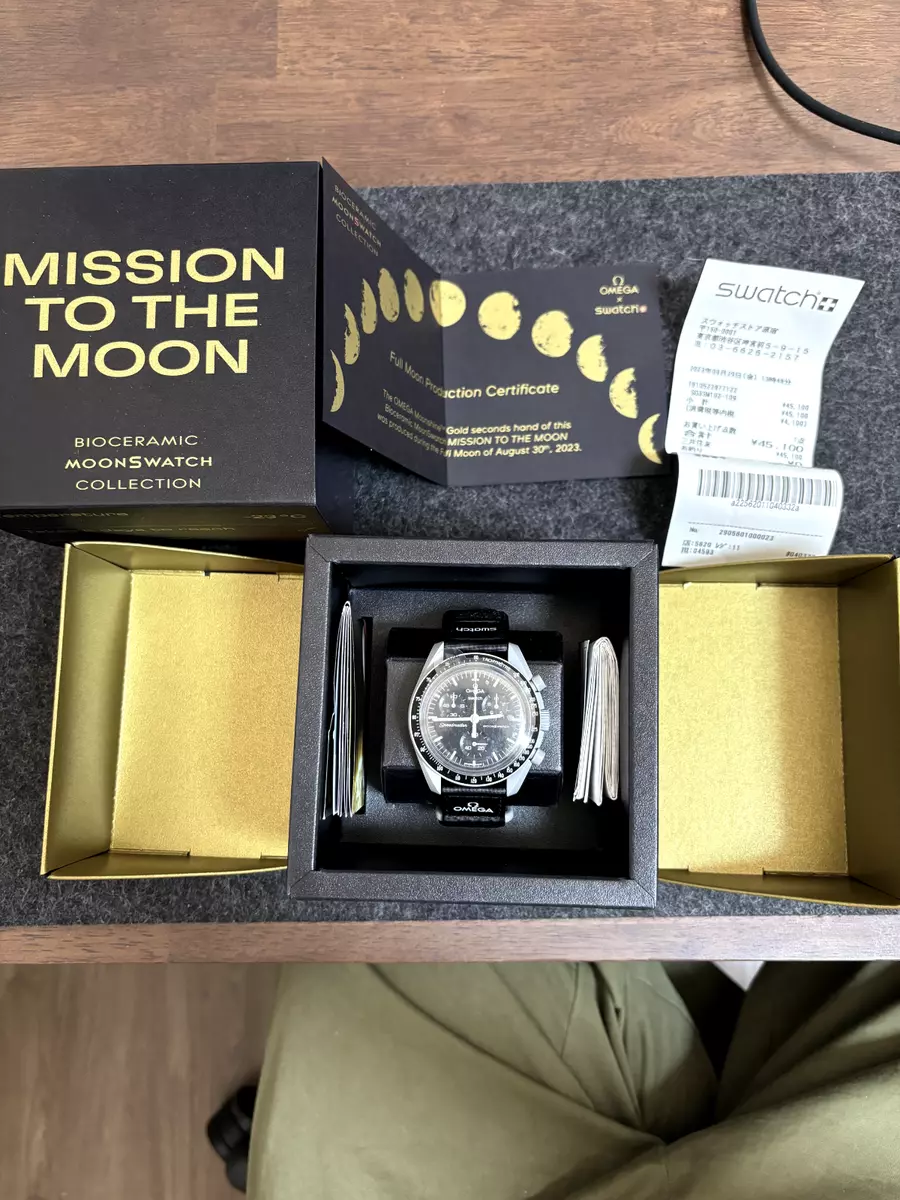 安いを販売 OMEGA×SWATCH mission to moonshine gold | www