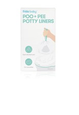 FRIDA BABY Baby Poo  Pee Potty Liners-Absorbent  Leak Proof - 30 Ct