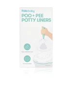 FRIDA BABY Baby Poo & Pee Potty Liners-Absorbent & Leak Proof - 30 Ct
