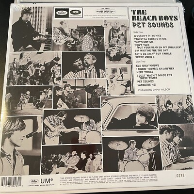 The Beach Boys, Pet Sounds, LIMITED ED. #'D Yellow/Green Splatter