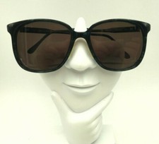 Vintage National 593-291 Dover Blue Oval Horn-Rimmed Sunglasses FRAMES ONLY