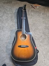 Ibanez Lonestar Series Ls305tv Acoustic Guitar -model 1984 Japan-w Gator 4g Case