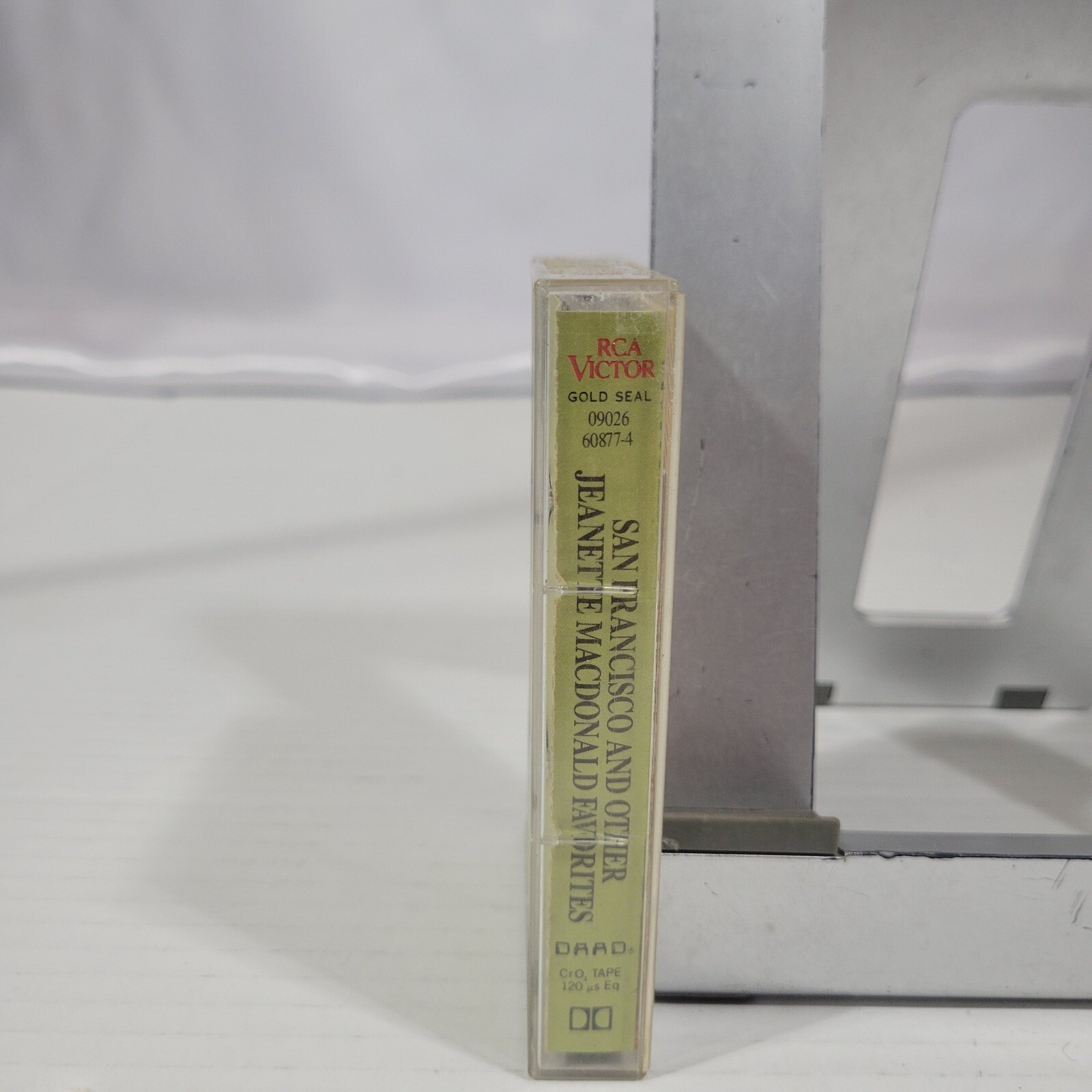 RCA Victor San Francisco Jeanette MacDonald Favorites Gold Seal Cassette