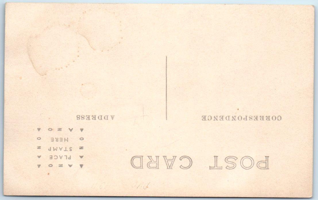 RPPC MONONA, Iowa IA Interior ST. PATRICK'S CATHOLIC CHURCH c1910s