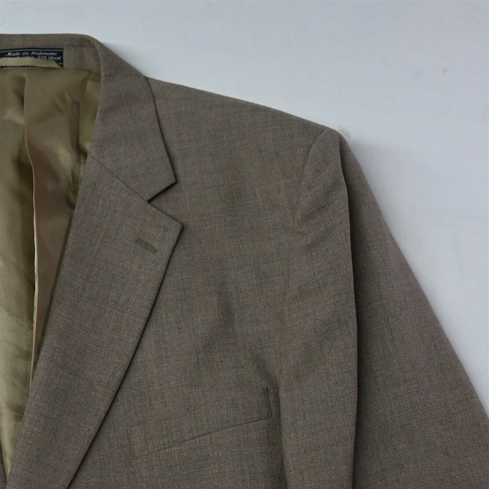 Hardy Aimes Savile Row 50L хаки золото кнопка шерстяная смесь блейзер Sport пальто куртка - Изображение 2 из 4