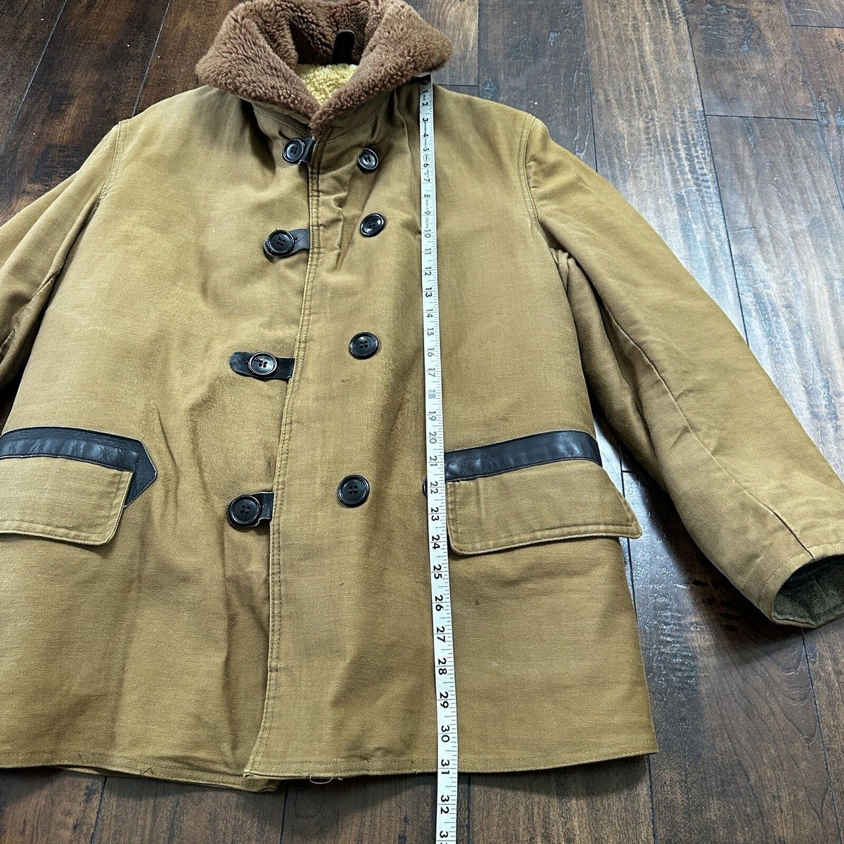 ジャケット・アウター VINTAGE USMC 40s VTG 1930s 1940s USMC Deck Jacket 42 USN US Military 30s 40s