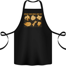 Épanouissez Vos Ailes & Faites Frire Un Poulet Drôle Tablier BBQ 100% Bio