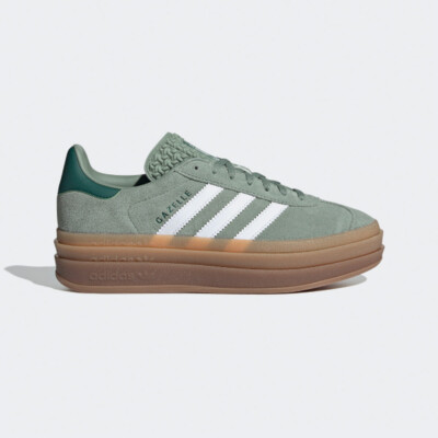 adidas gazelle silver green womens Adidas Womens Gazelle Indoor Shoes  Extra Butter