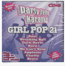 Party Tyme Karaoke: Girl Pop, Vol. 21 by Karaoke Cd, Brand New Factory Sealed