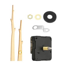 Uhrwerk Ersatz Quartz Uhrwerk Batterie Betrieben Basteln Holz Wand Uhr #4