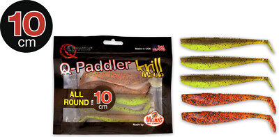 QUANTUM Q-Paddler Krill inside 10 cm -  Power Packs Allround Mix Krill 5Stück