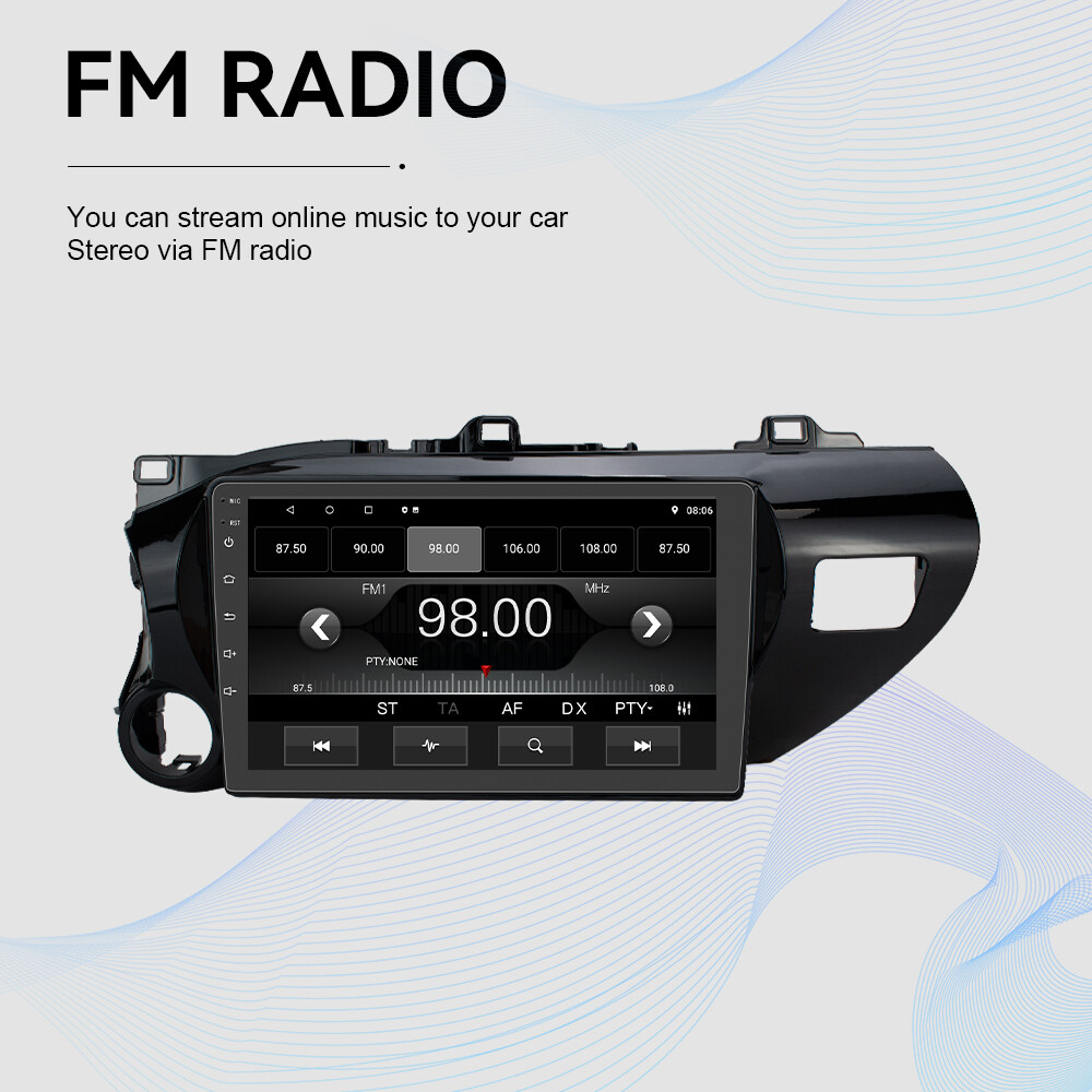Apple Carplay Android 13 Car Stereo Radio GPS 8+128G For