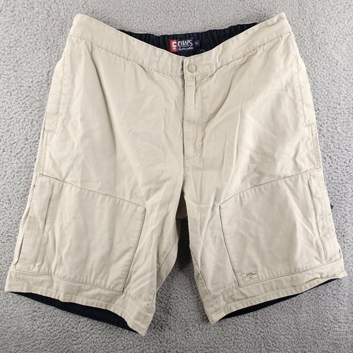 Chaps Cargo Shorts Mens Large Canvas 