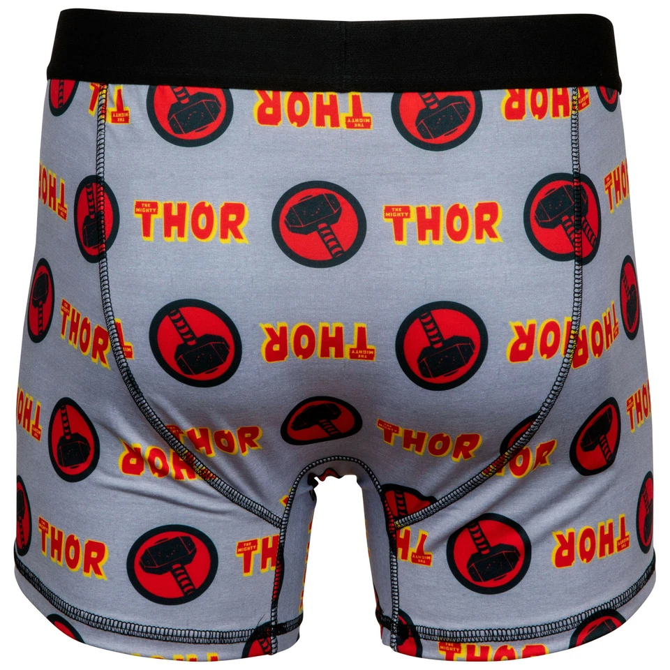 Ropa interior para hombre Thor Worthy calzoncillos boxer grises Foto 2 de 2