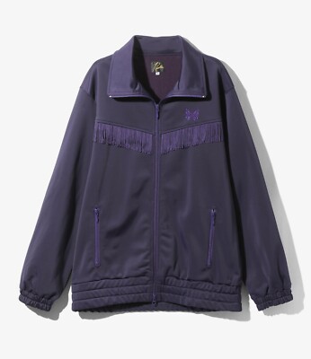 ASK availability First) NEEDLES Fringe Track JK - Bright Jersey