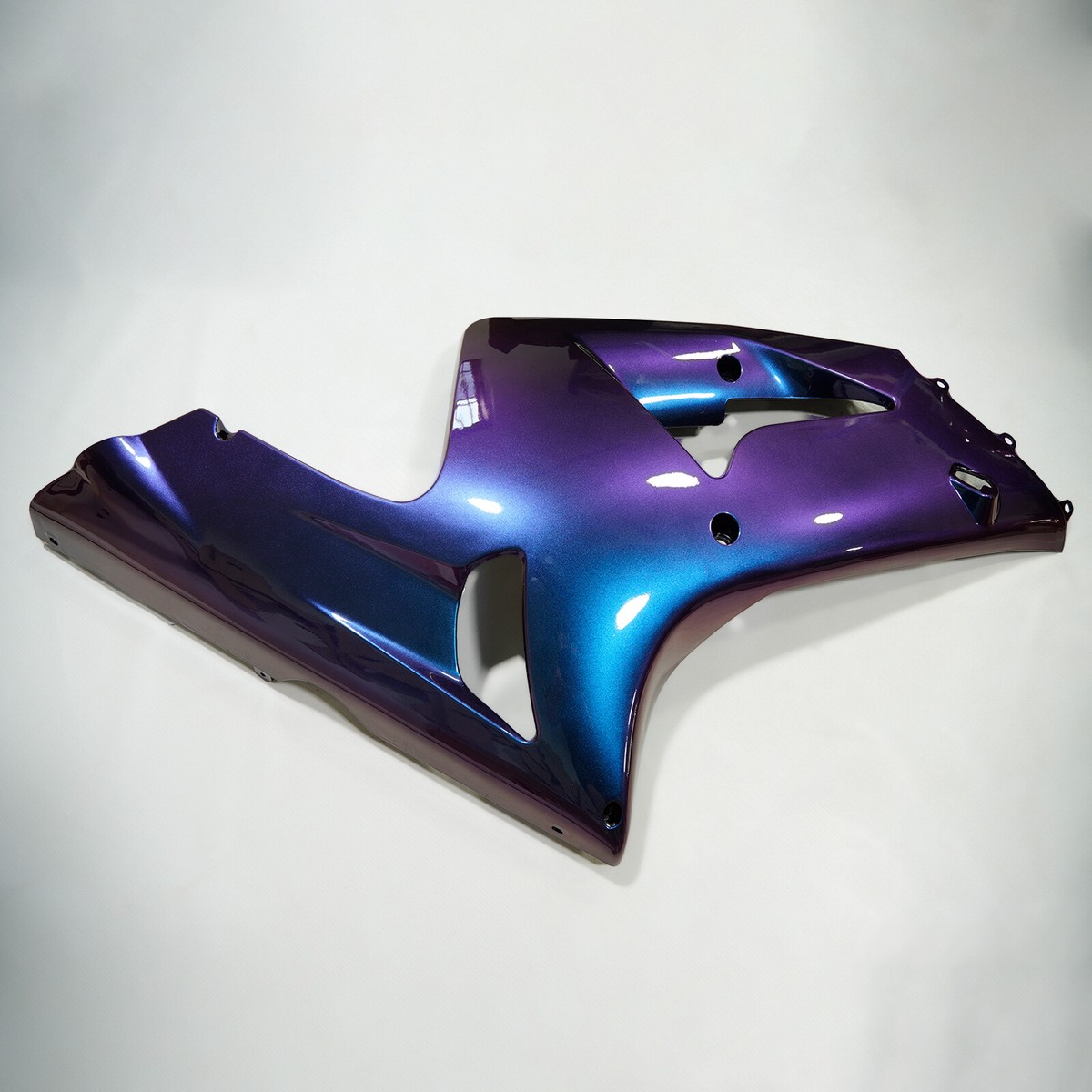 ♡様 Blue Purple Fairing for KAWASAKI Ninja ZX6R 2003 2004 ZX636 ABS