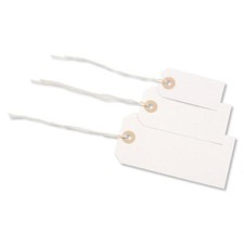 Strung Tie On Tags String Luggage Labels Wedding Craft 120mm x 60mm ST5