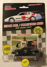 1989 3 DALE EARNHARDT SERIES 1 - RUBBER TIRE - NAME ON CARD 937