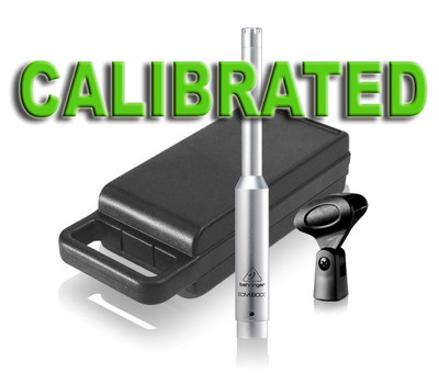 Calibrated Behringer ECM8000 measurement microphone incl. REW cal file