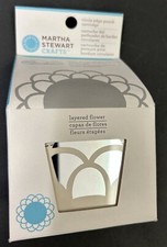 Martha Stewart Crafts Circle Edge Punch Cartridge Layered Flower.
