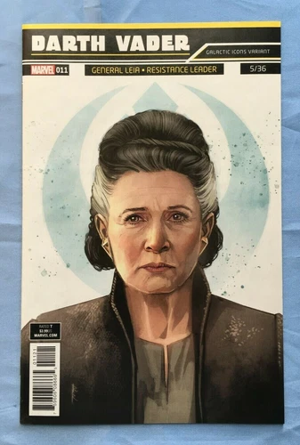 Darth Vader #11 Galactic Icons Variant ***GENERAL LEIA*** 05/36 NM Marvel 2018