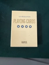 Vintage Plaid California Blue Playing Cards v2 by Dan & Dave, Art of Play-SEALED