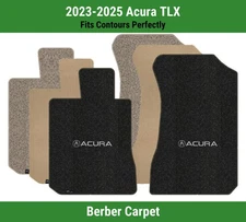 Lloyd Berber Front Carpet Mats for '23-25 Acura TLX w/Acura A with Acura Word