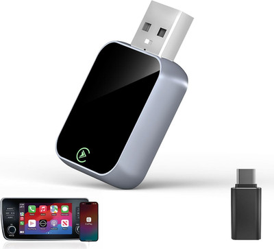 Wireless Carplay Adapter for Iphone - No Audio Lag, Auto-Connect - Convert Facto