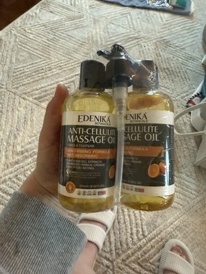 Anti Cellulite Massage Oil for Massage Therapy with Grapeseed Oil, Retinol & Ste