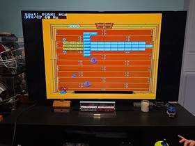 SEGA MASTER SYSTEM WOODY POP ROM CART COMPLETE IN BOX CIB RARE BREAKOUT