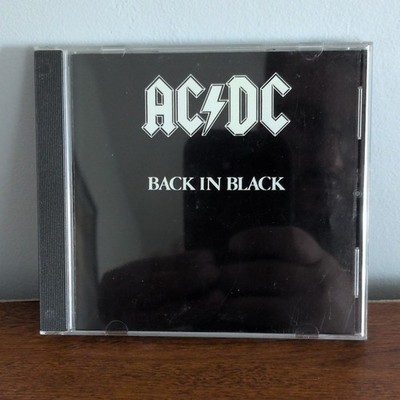AC/DC Back In Black 1980 CD Album Atco Remastered Jewel Case Rock